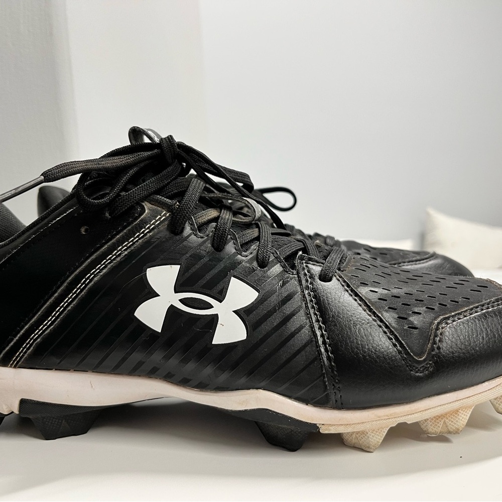 Under Armour Baseball Cleats Mens 9.5 Black Metal Stud